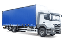 Car Hire Cramlington - 26 Tonne Curtain Side Lorry - Truck hire Cramlington