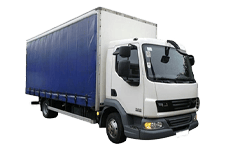 Car Hire Cramlington - 7.5 Tonnage Special Edition Curtain Side Truck - Truck hire Cramlington