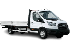 Car Hire Cramlington - Ford Transit Dropside Van - Van hire Cramlington